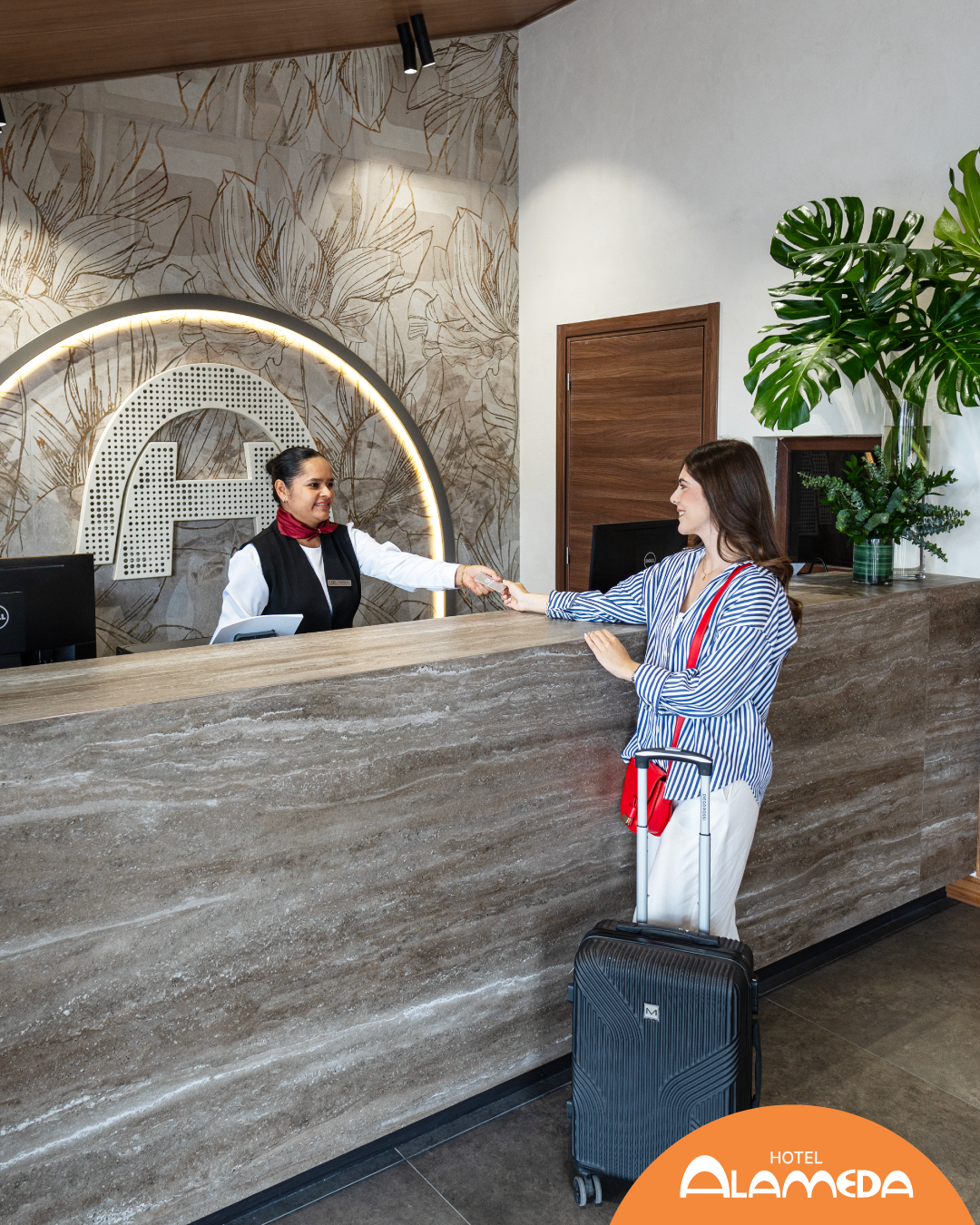 Recepción Hotel Alameda